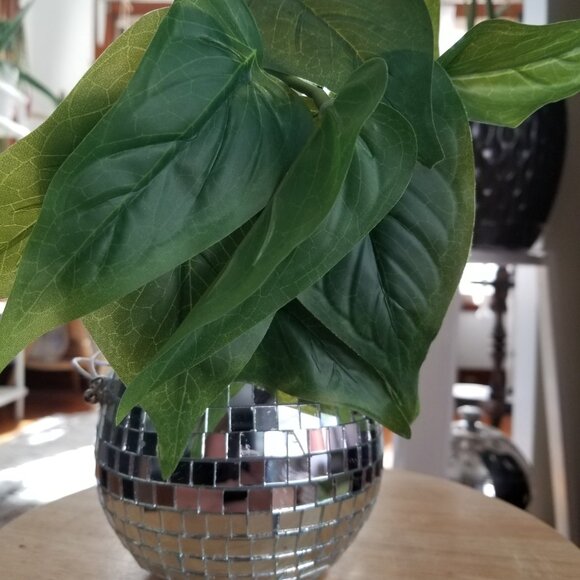 Disco Ball Faux Plant, New! - Picture 7 of 7